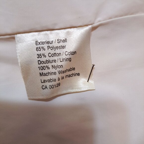 Women's spring jacket mid length trench style - vintage 90s coat - Picture 13 of 13